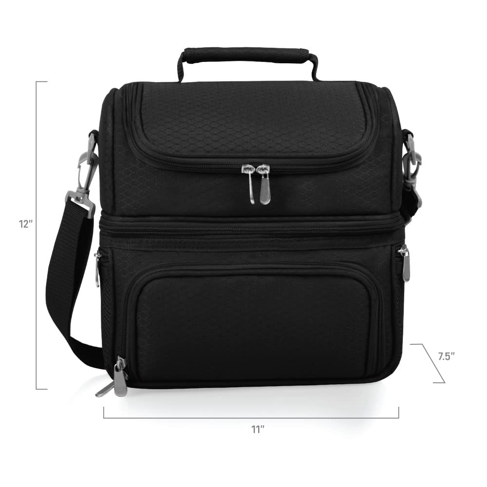 NHL Anaheim Ducks Insulated Lunch Bag with Picnic Set - Leakproof Cooler Lunch Box for School, Work & Outdoor Activities