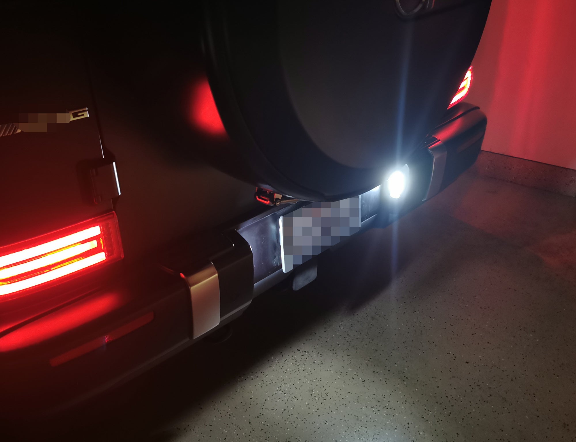 18 SMD Full LED License Plate Lights for Mercedes G Class Wagon (2013-2019) - Bright White License Plate Bulbs for Enhanced Visibility & Style