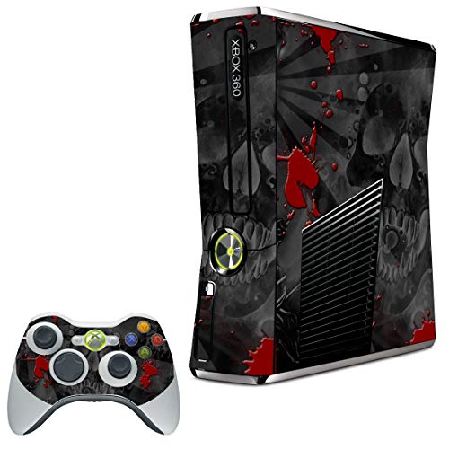 Black Skulls Red