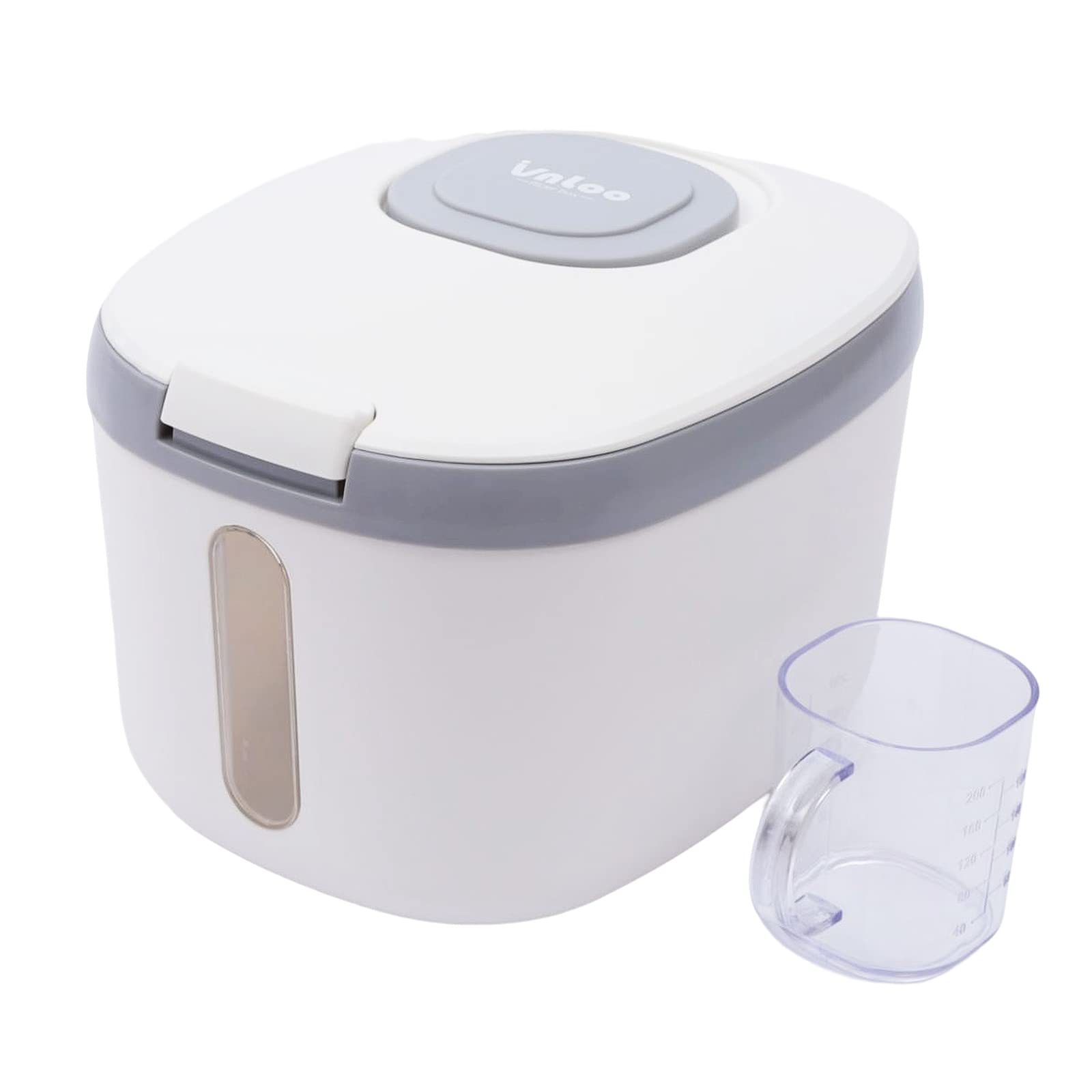 5KG Airtight Rice Dispenser - Large Kitchen Storage Container for Cereals, Grains & Dry Foods | BPA-Free, Free-Standing Design | Perfect for Pantry Organization & Bulk Food Storage