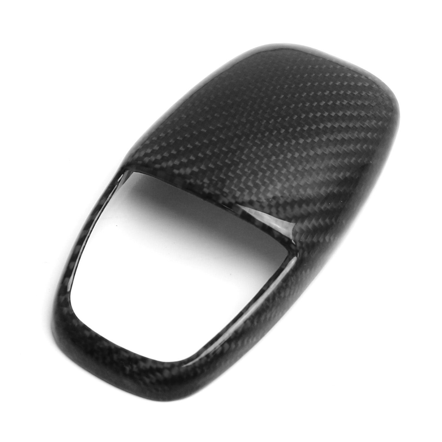 Premium Real Carbon Fiber Shift Knob Cover for Dodge Challenger & Charger (2015-2023 Models) - Upgrade Your Interior with Lightweight & Durable Carbon Fiber Accessory for Enhanced Driving Experience