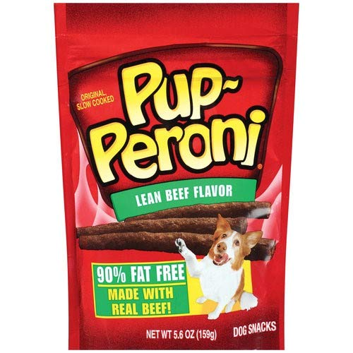 Pup-Peroni Adult Dog Treats Beef Flavor - 4 Pack | High Protein, Tender & Chewy Dog Snacks for Training, Rewards & Everyday Treats | Perfect for Medium & Large Breed Dogs
