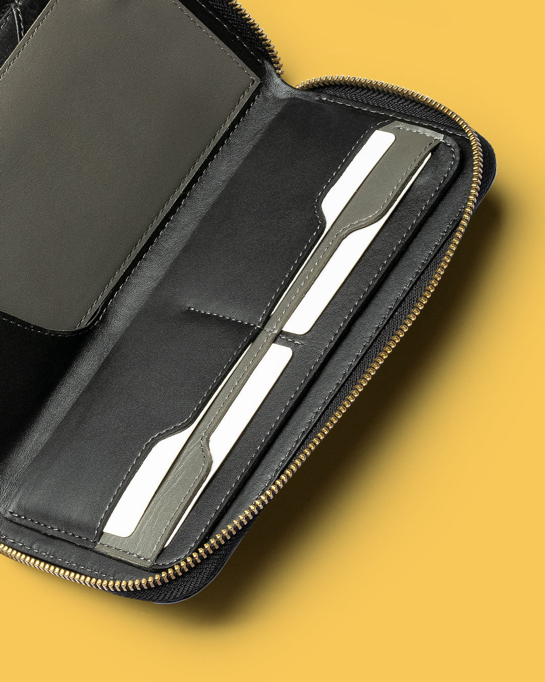 Premium Zipper Carryall Zip Wallet for Men & Women - RFID Blocking Travel Wallet with Multiple Card Slots - Perfect for Travel, Business & Everyday Use