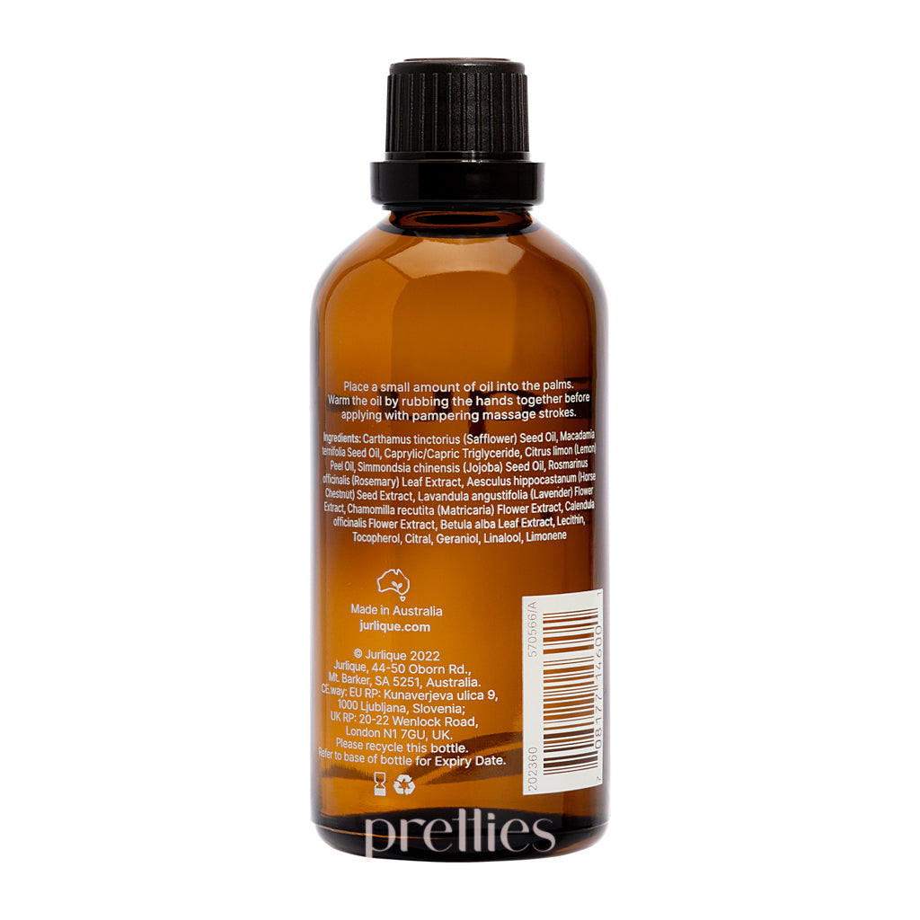 Jurlique Lemon Body Oil 100ml - Hydrating & Nourishing Dry Skin - Perfect for Massage, Aromatherapy & Daily Moisturizing