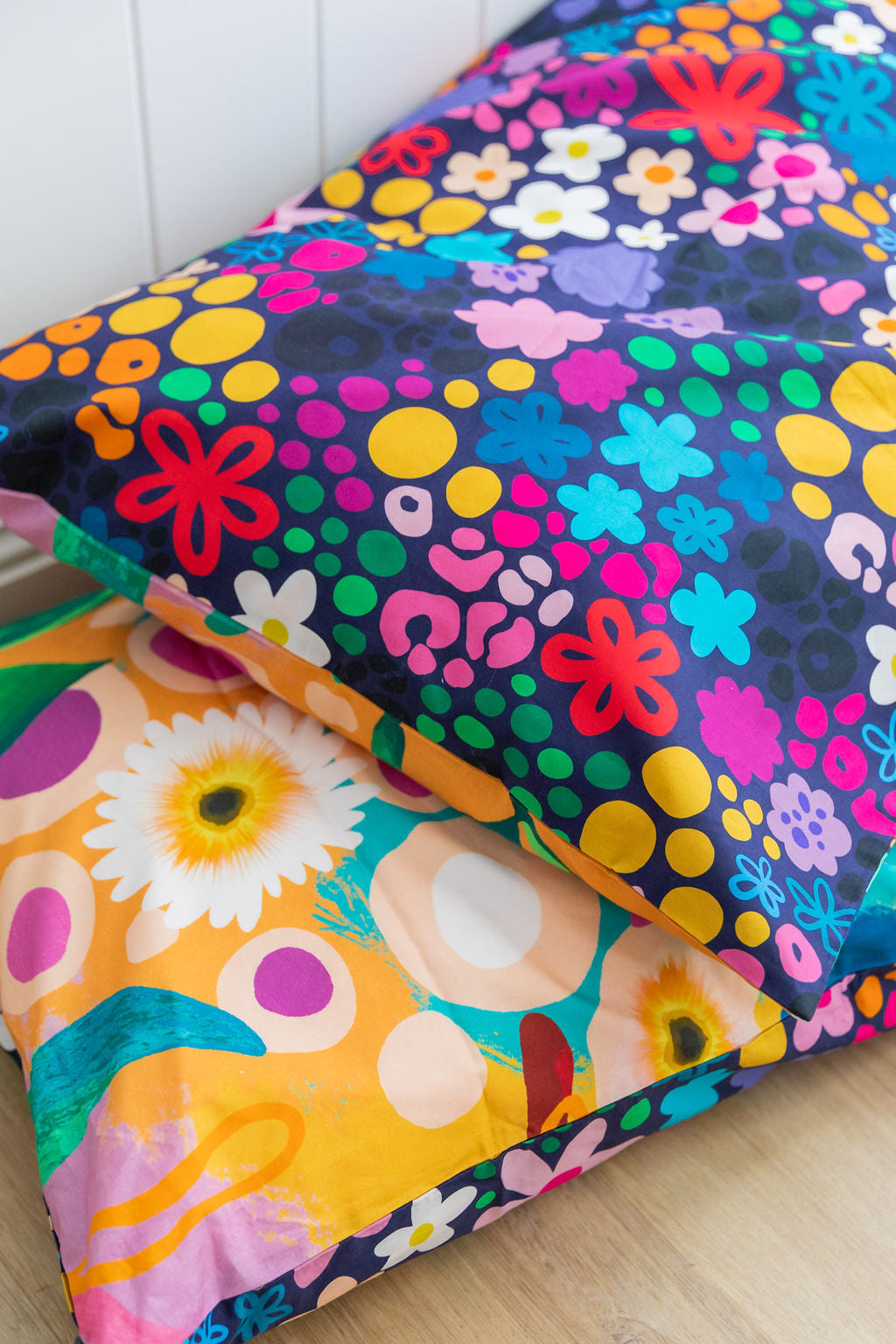 Kasey Rainbow Matilda Quilt Cover Set - Soft & Stylish Bedding for Cozy Nights - Perfect for Master Bedrooms, Guest Rooms & Dorm Decor