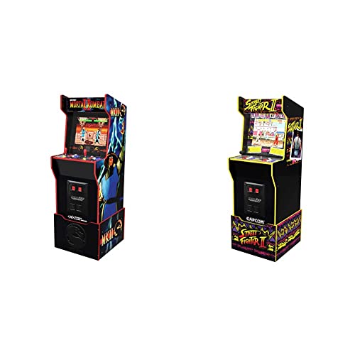 Arcade 1Up Midway Legacy Edition & Capcom Legacy Edition Arcade Cabinets - Classic Electronic Arcade Games for Home Entertainment & Game Room Decor