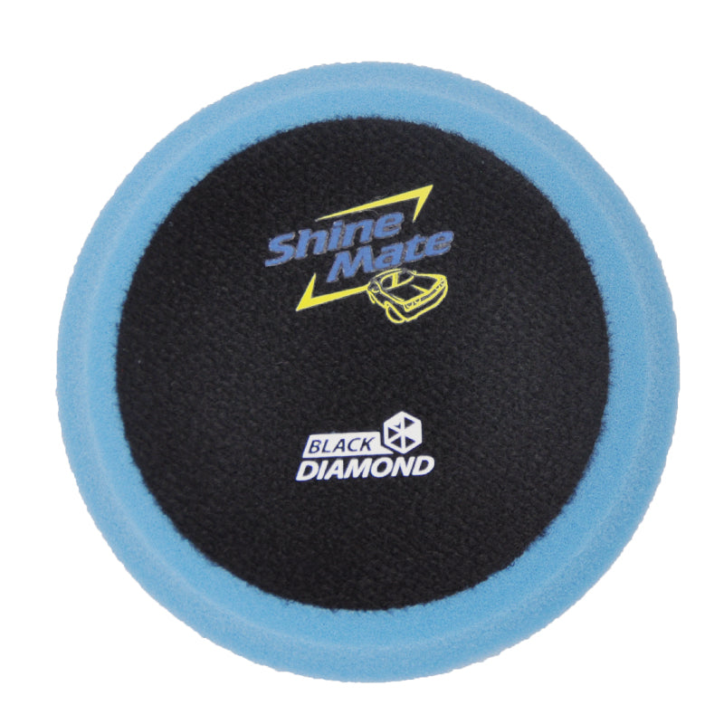 ShineMate 4 Foam Pad High Cutting Buffing Pads (T80 Black Diamond Line) - Perfect for Car Detailing, Polishing & Paint Correction