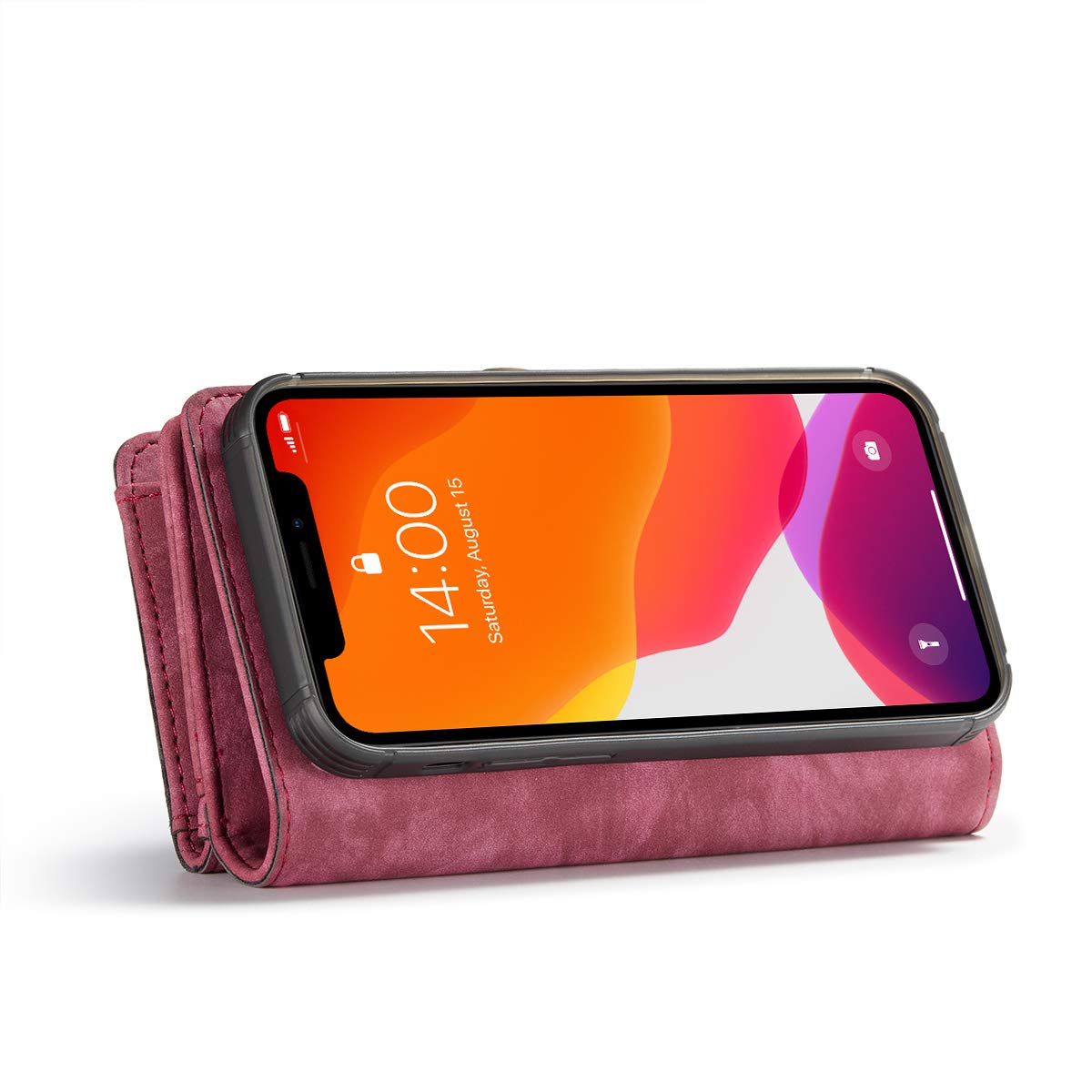 Magnetic Detachable Wallet Case for iPhone 12/12 Pro 5G (6.1