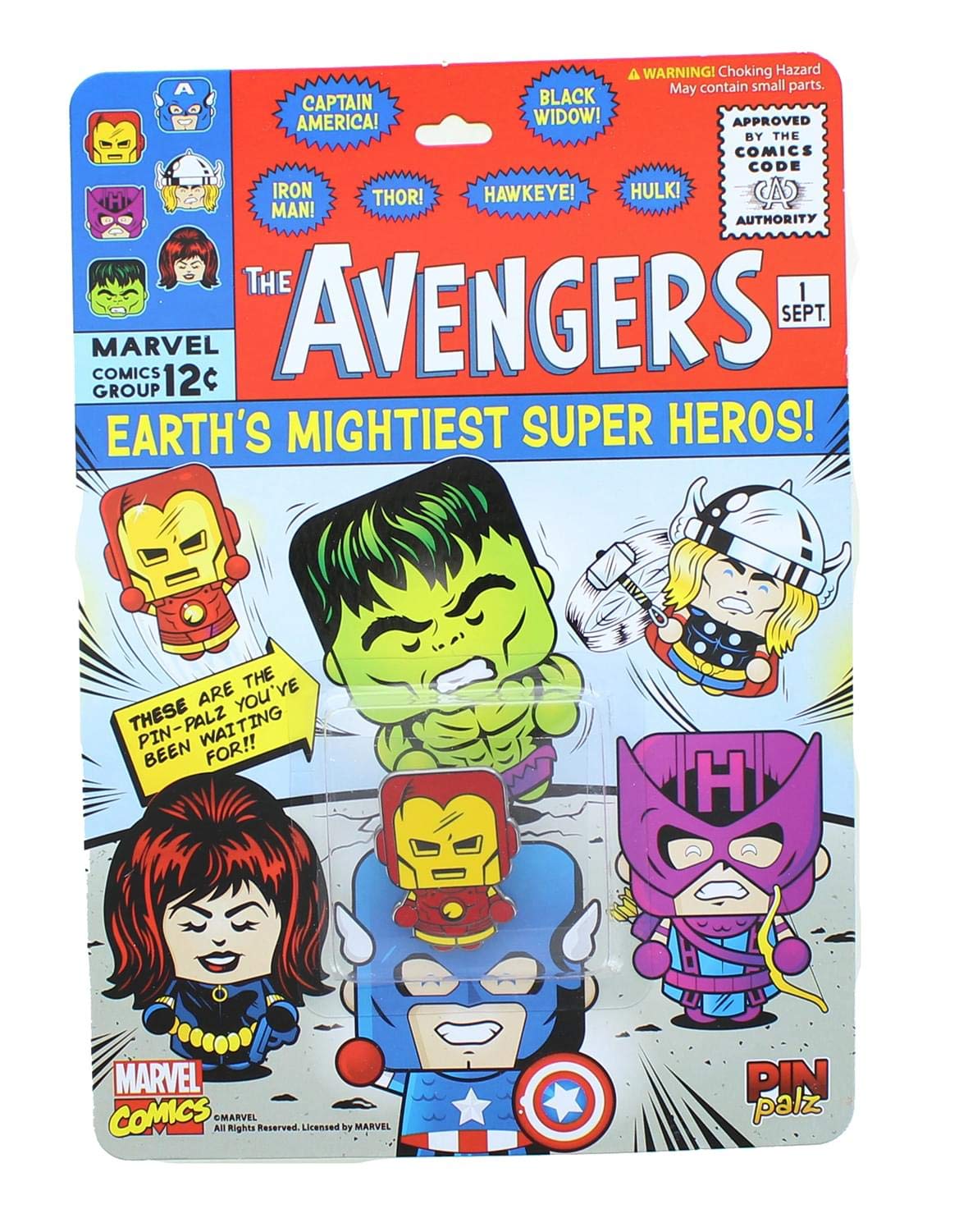 Marvel Iron Man Pin-Palz Enamel Collector Pin - Official Avengers Collectible for Fans, Gifts & Display | Comic Con, Backpacks, Jackets, Hats