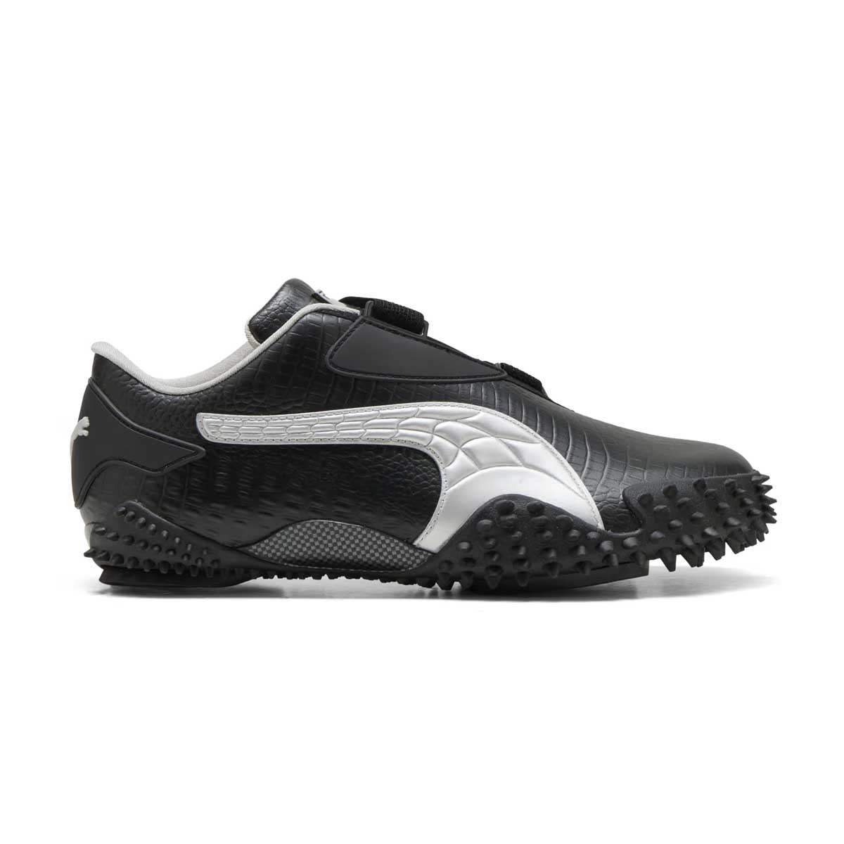 PUMA Mostro OG Sneakers - A$AP ROCKY Collaboration in Black & Silver | Men's Streetwear Fashion Shoes for Casual Wear & Urban Style