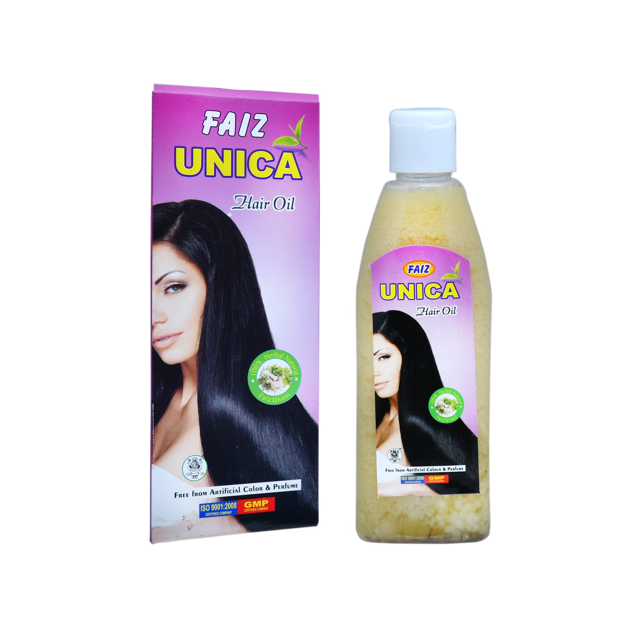 Faiz Unica Hair Oil - 200ml | Natural Hair Growth Treatment for Dry, Damaged & Frizzy Hair | Nourishing & Repairing Hair Care for Women & Men | Perfect for Daily Use & Salon Treatments