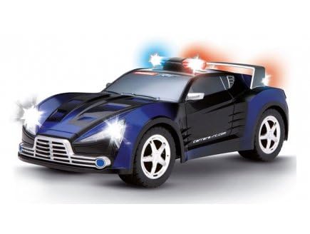 1/16 Scale Remote Control Police Car Toy with Lights & Siren - 28cm RC Vehicle Set for Kids - Perfect for Birthday Gifts & Pretend Play Scenarios