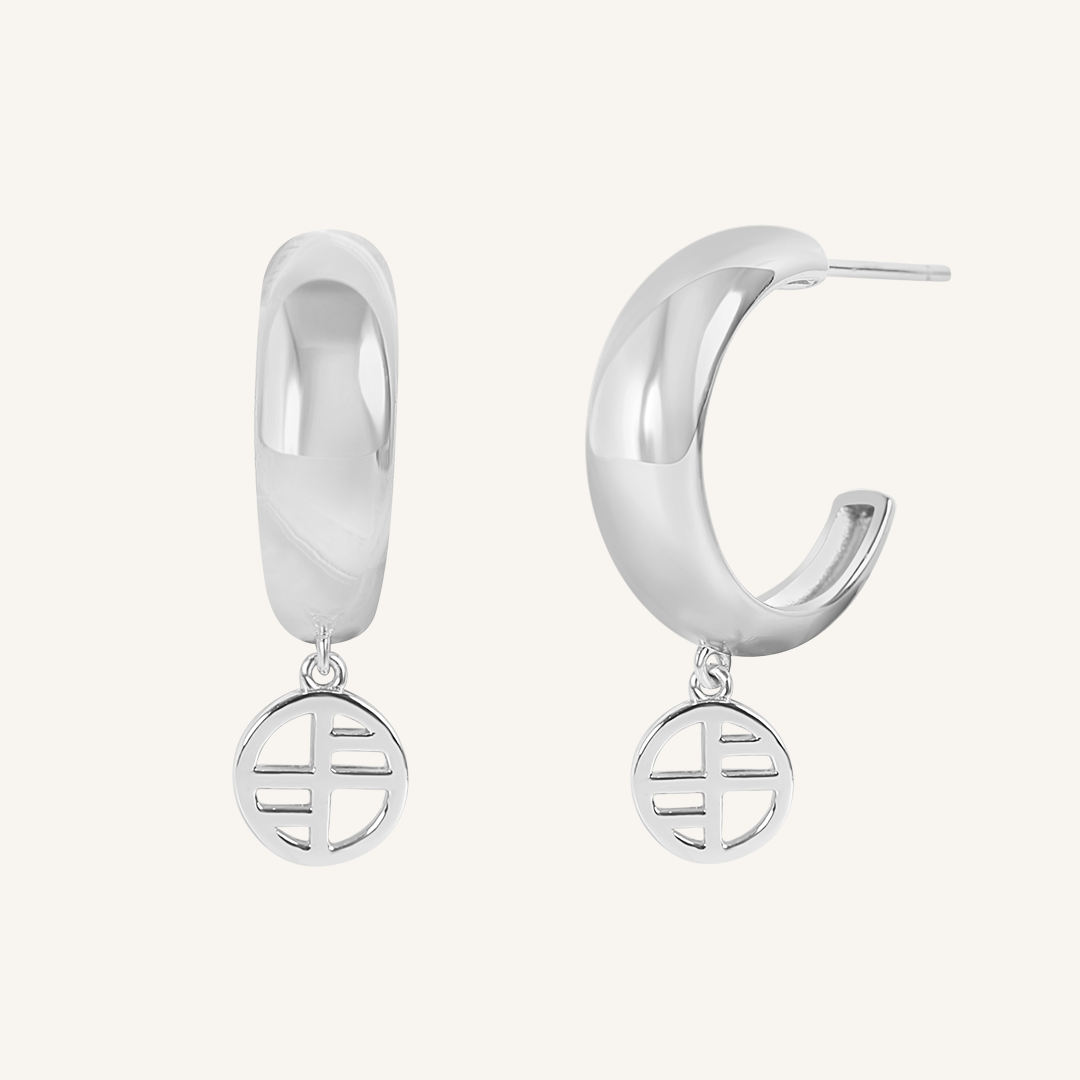 Signature Hoops Earrings for Women - Elegant Gold & Silver Hoop Earrings for Everyday Wear | Perfect for Parties, Work & Casual Outfits