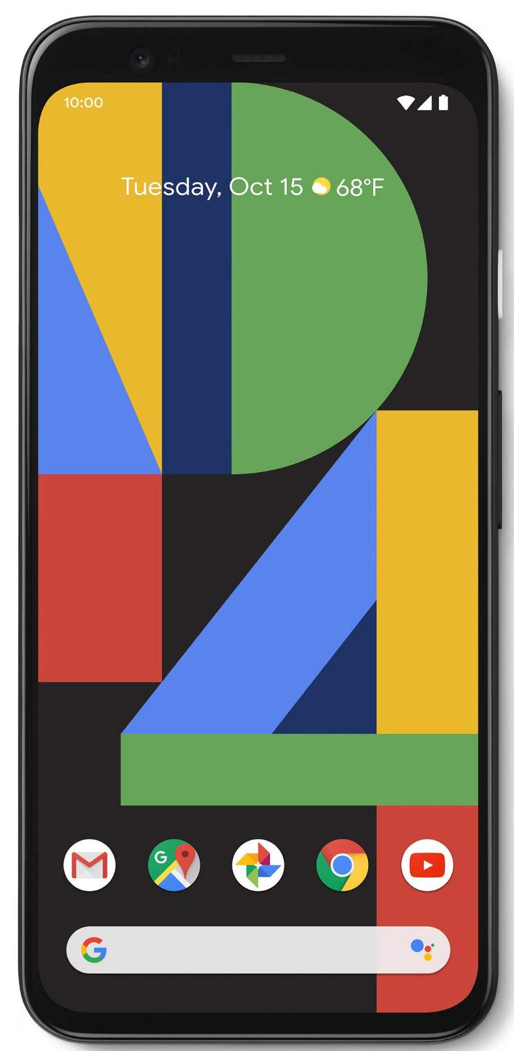 Google Pixel 4 64GB Unlocked Smartphone - Just Black (Renewed/Refurbished) | Canadian Model G020I | Fast Performance, Great Camera | Perfect for Travel, Photography & Daily Use