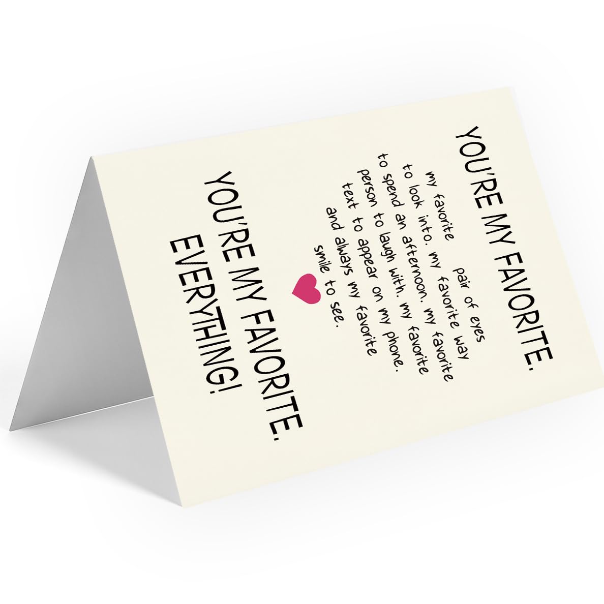 Funny Anniversary & Birthday Card for Husband, Boyfriend - Premium 400gsm Greeting Card | Perfect for Special Occasions, Romantic Gifts & Surprises