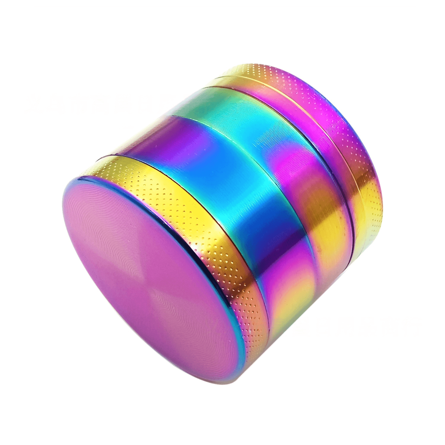 4 Layer 40MM 60MM Rainbow Zinc Alloy Herb Grinder for Tobacco, Spices & Herbs - Perfect for Smoking, Cooking & Aromatherapy Use