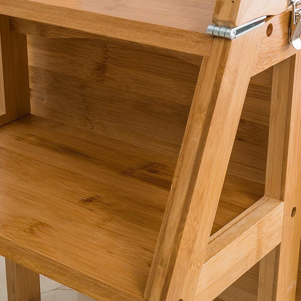 Convertible Wooden Folding Ladder Chair - Multi-Purpose Step Stool for Kitchen, Library & School Use | Durable Furniture for Home & Office Organization
