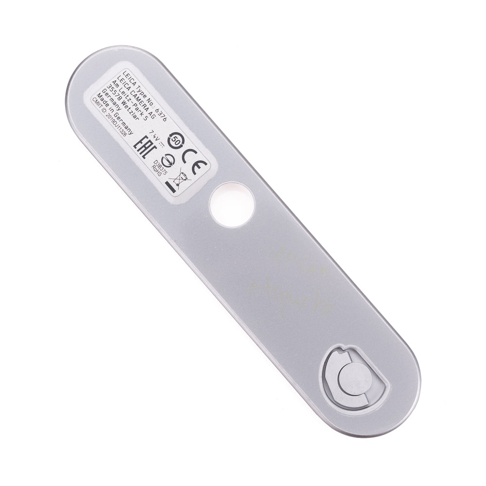 Leica M10 R Silver Chrome Base Plate - Premium Camera Accessory for Professional Photography & Travel