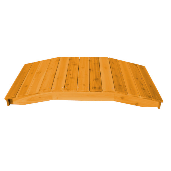 Standard Wooden Plank Bridge - Durable & Sturdy for Garden, Pond, or Landscape Decoration | Perfect for DIY Backyard Projects & Outdoor Decor