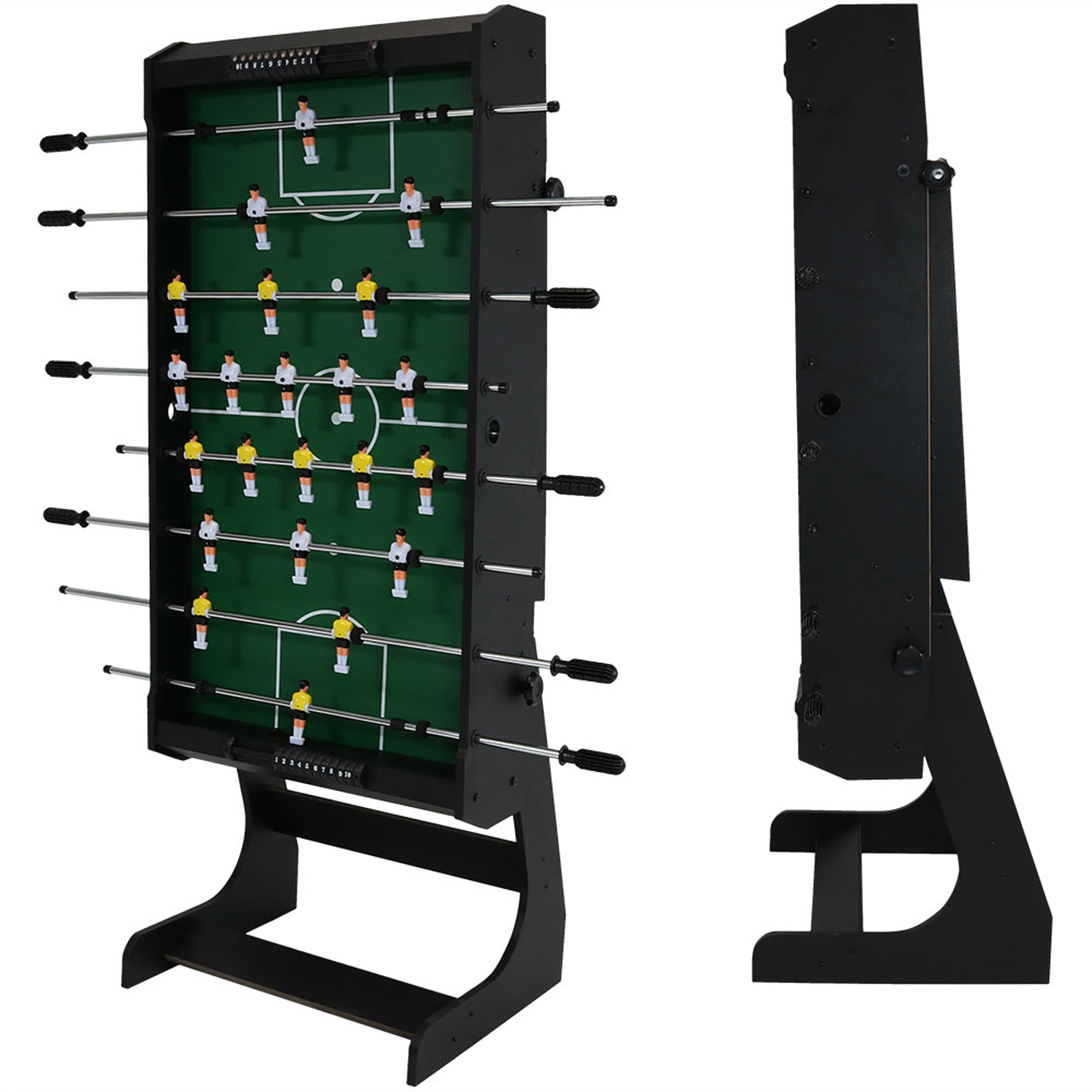 Sunnydaze 48 Inch Folding Foosball Game Table for Kids & Adults - Indoor & Outdoor Fun for Game Rooms, Parties, and Family Gatherings