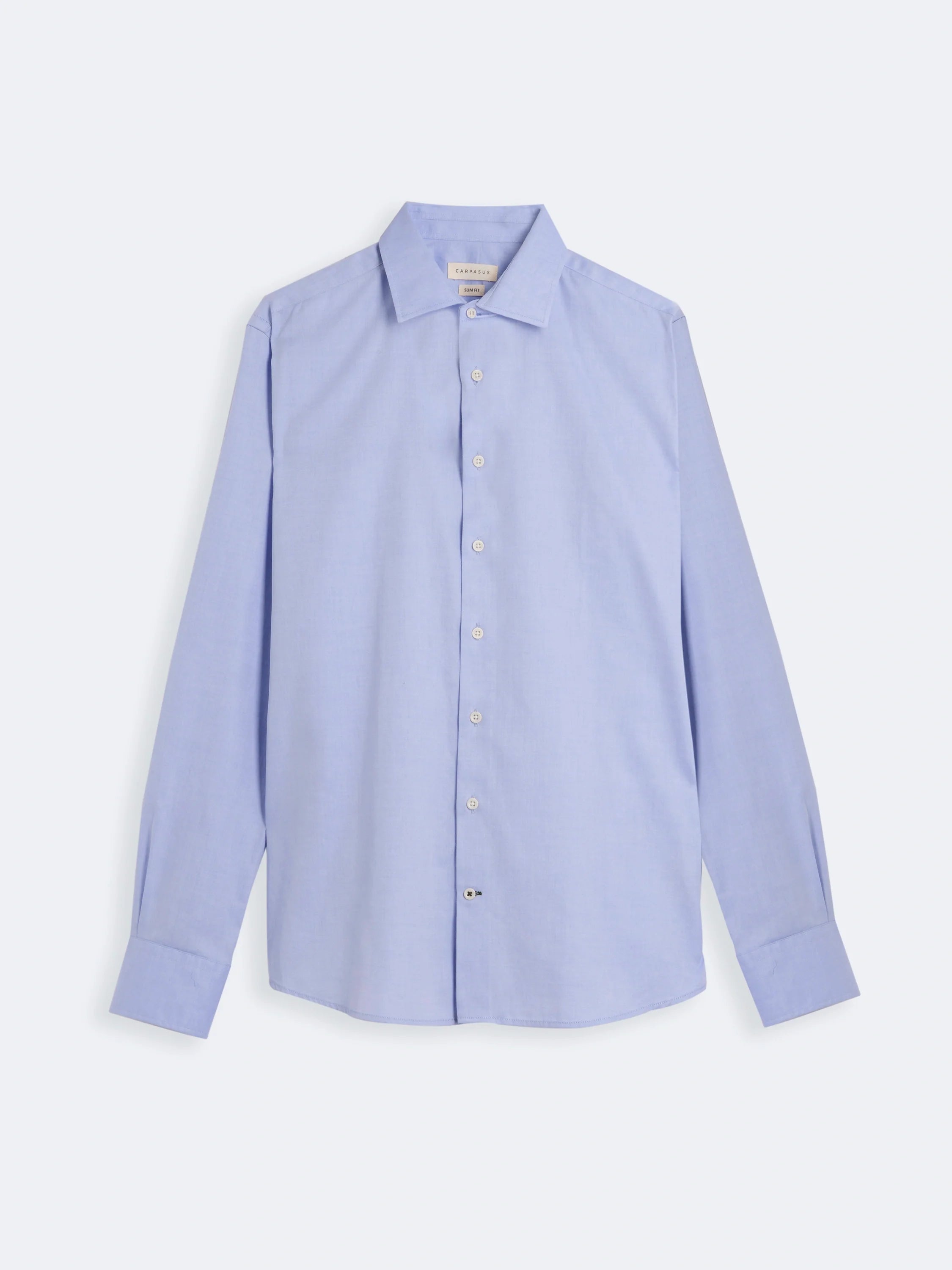 Premium Blue Sky Dress Shirt for Men - Classic Slim Fit Business Casual Shirt - Perfect for Office, Weddings & Formal Events