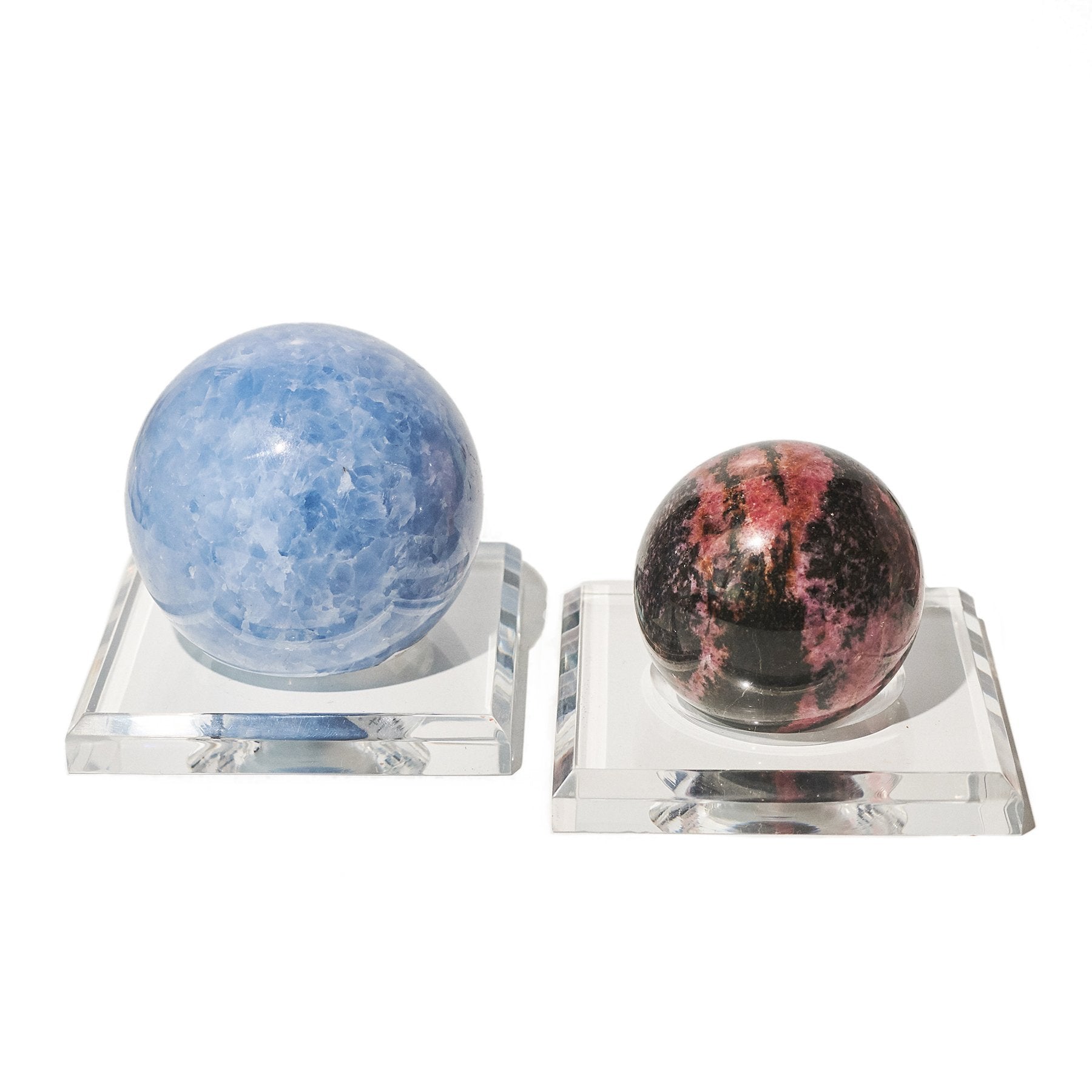 Clear Acrylic Sphere Stand for Display - Perfect for Crystal Balls, Decorative Orbs & Art Displays - Home Decor, Gift Shop & Retail Showcase