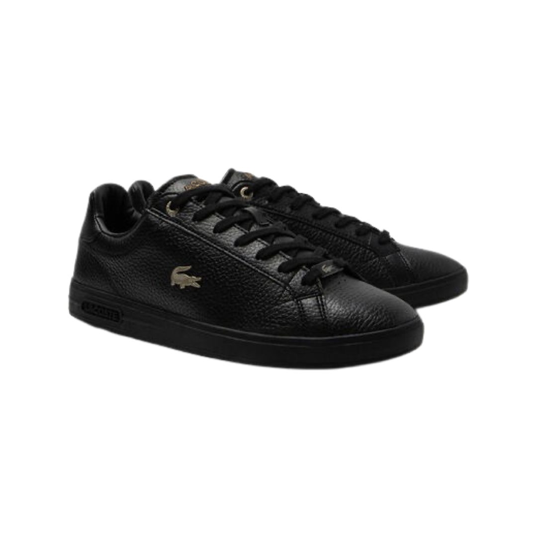 Lacoste Graduate Pro 123 Black Men's Tennis Shoes - Premium Comfort & Style for Casual Wear & Sports