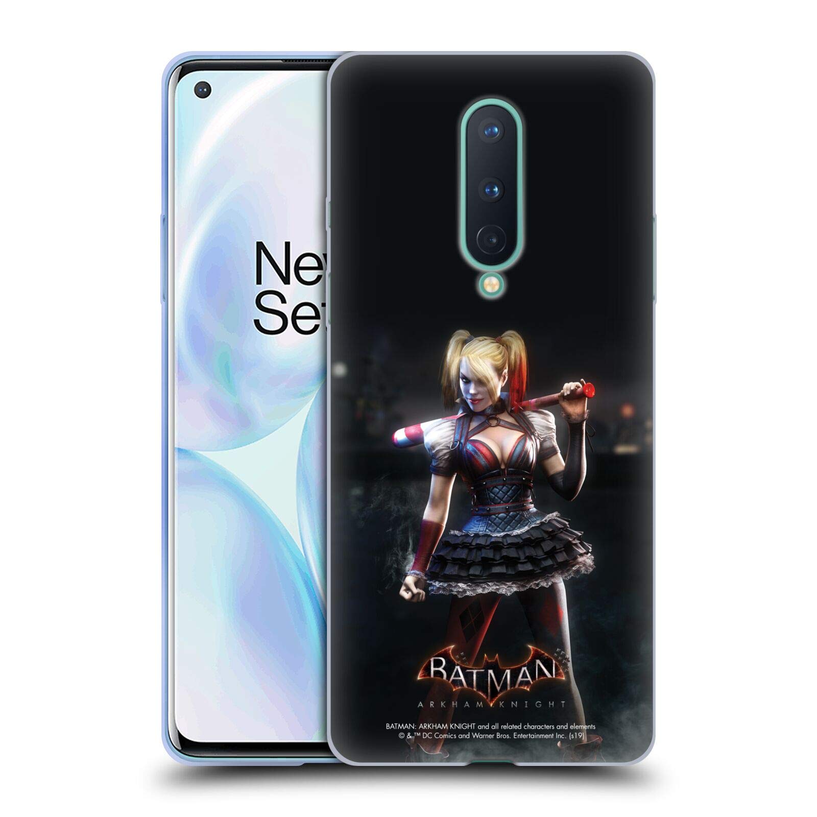 Official Batman Arkham Knight Harley Quinn Soft Gel Case for OnePlus 8 5G - Durable Protection & Stylish Design for Everyday Use