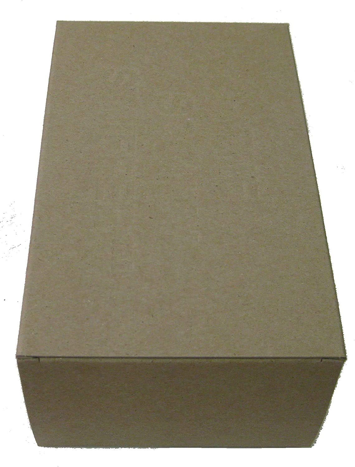 Bubblefast! 100-Pack One Piece Reverse Tuck Carton Shoe Storage Boxes for Large Shoes - Perfect for Organizing Closets, Sneaker Collections & Seasonal Footwear Storage