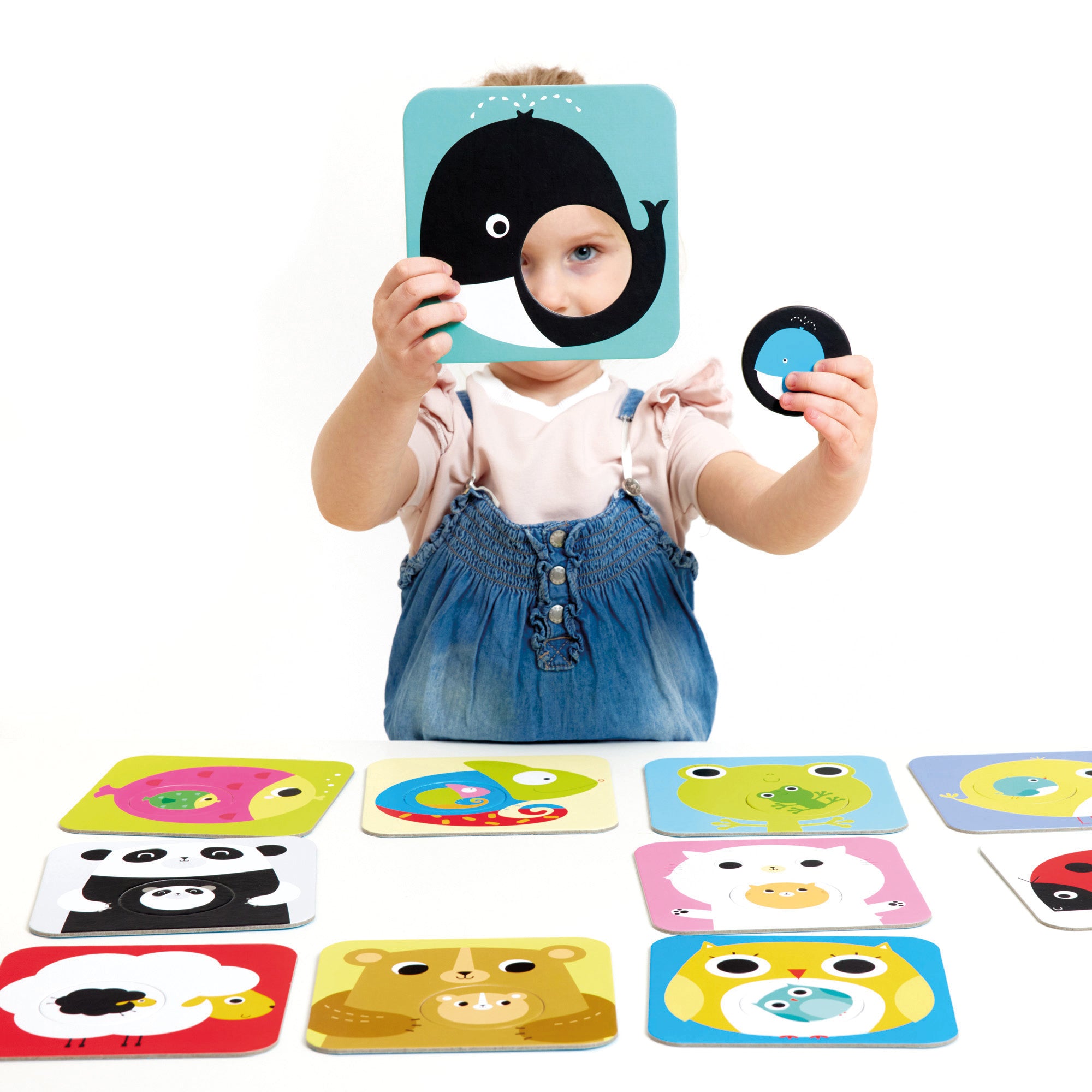 Banana Panda Match The Baby Puzzle Set – Educational Toddler Learning Toy for Early Childhood Development | Perfect for Home, Classroom & Travel Activities