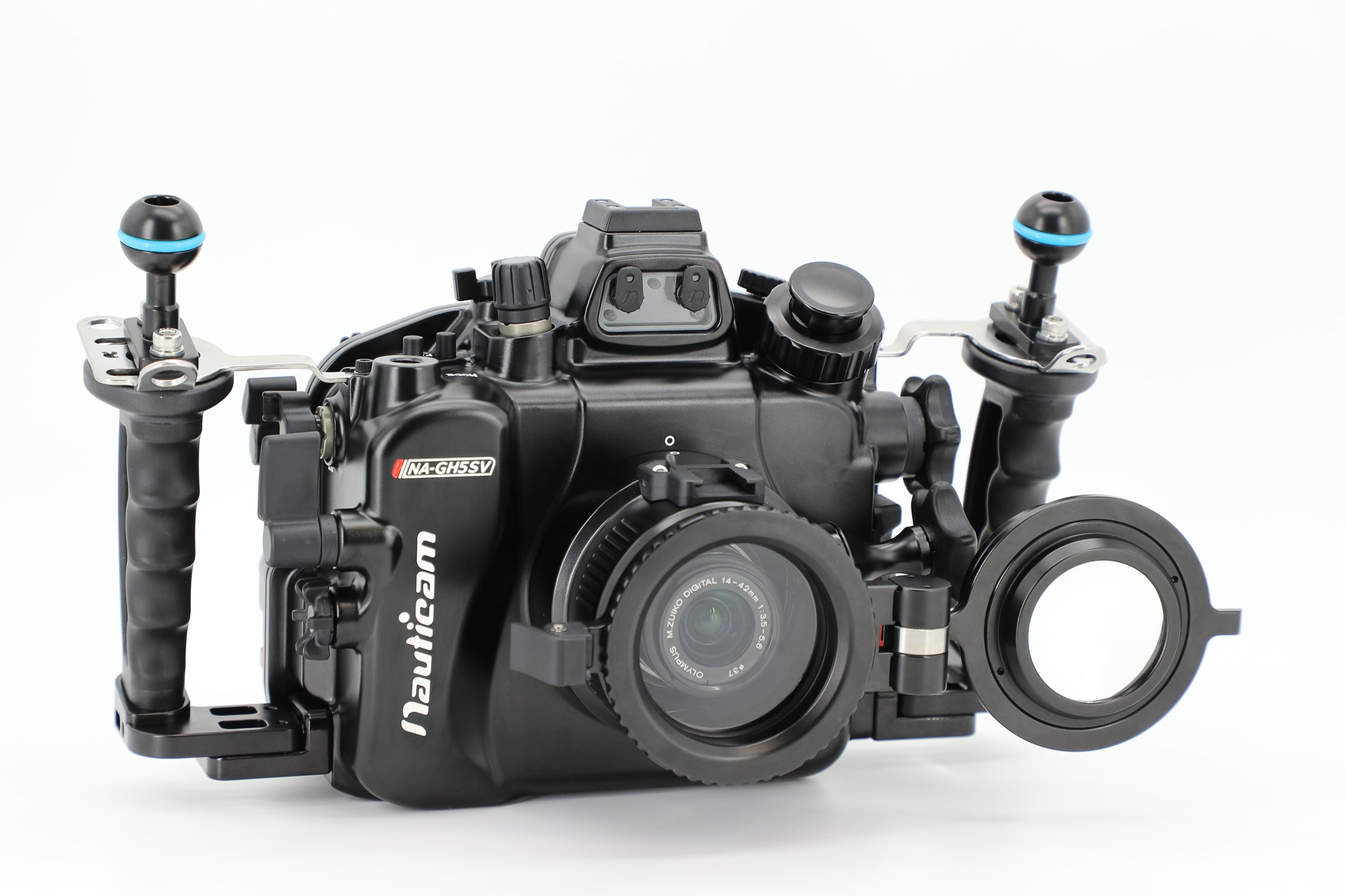 Waterproof Underwater Housing for Panasonic Lumix GH5/GH5S/GH5II Cameras - HDMI 2.0 Support - Ideal for Scuba Diving, Snorkeling & Underwater Photography