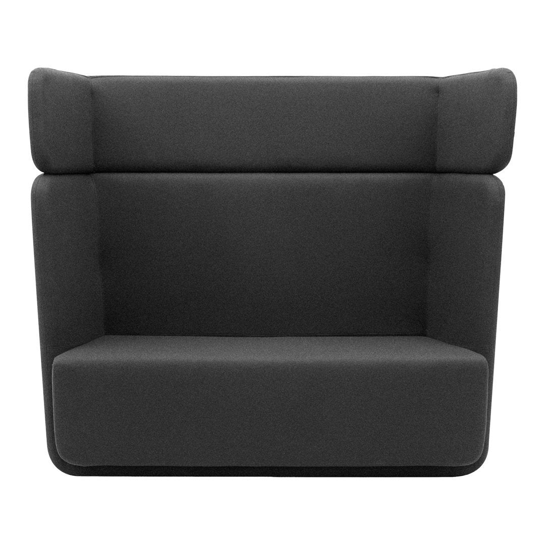 Comfortable Basket Sofa Chair - Woven Rattan High Back Lounge Chair for Living Room, Patio, or Bedroom - Perfect for Relaxing, Reading, or Napping