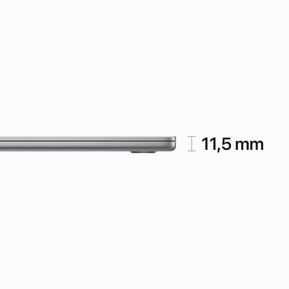 Apple MacBook Air 15-inch Laptop with M2 Chip - 8-Core CPU, 10-Core GPU, 512GB SSD Storage - Space Gray - Perfect for Work, Study & Travel