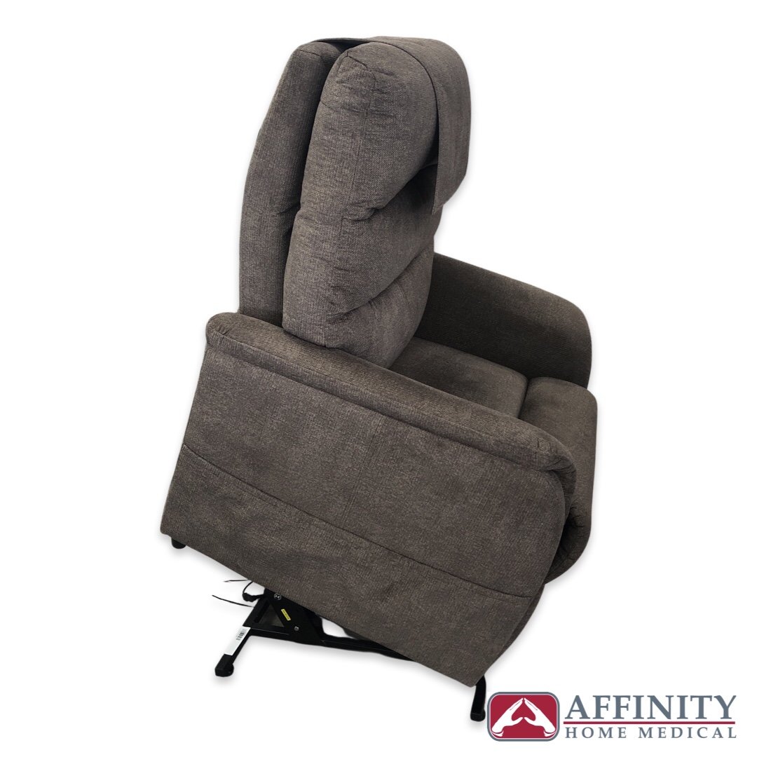 ELARA PR 118 3-Position Lift Chair Recliner - Elk Fabric - Power Lift Assist for Elderly & Mobility Issues - Perfect for Living Room, Bedroom & Recovery Use