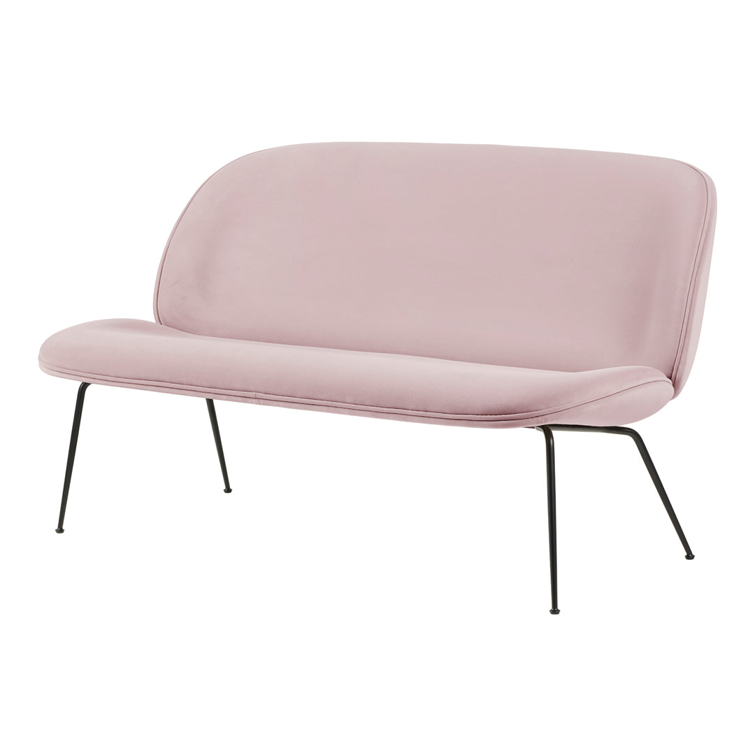 Gubi GamFratesi Beetle Sofa - Fully Upholstered Modern Lounge Chair for Living Room, Office & Reception Areas