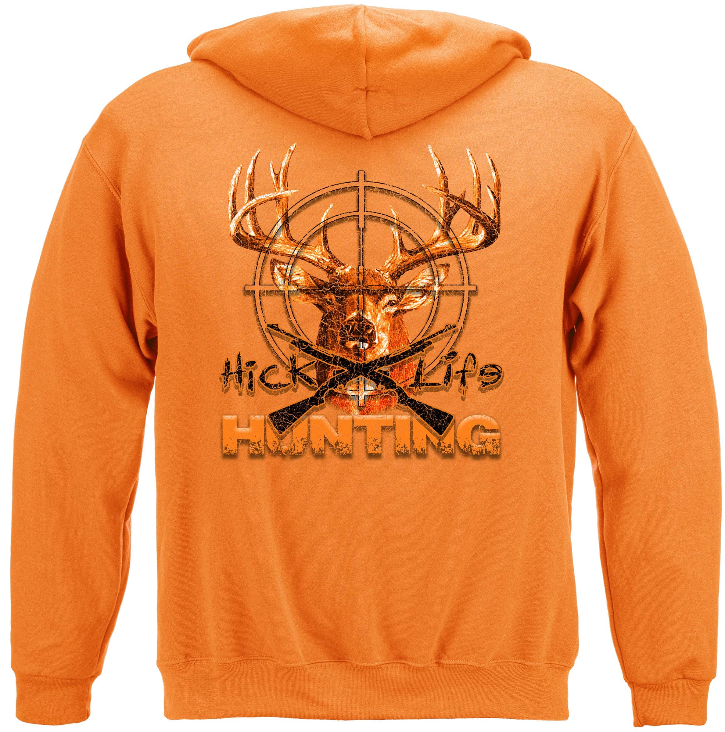 Erazor Bits Wicked Hunt Hoodies - Premium Hunting Themed Cotton Jackets for Outdoor Adventures and Casual Wear