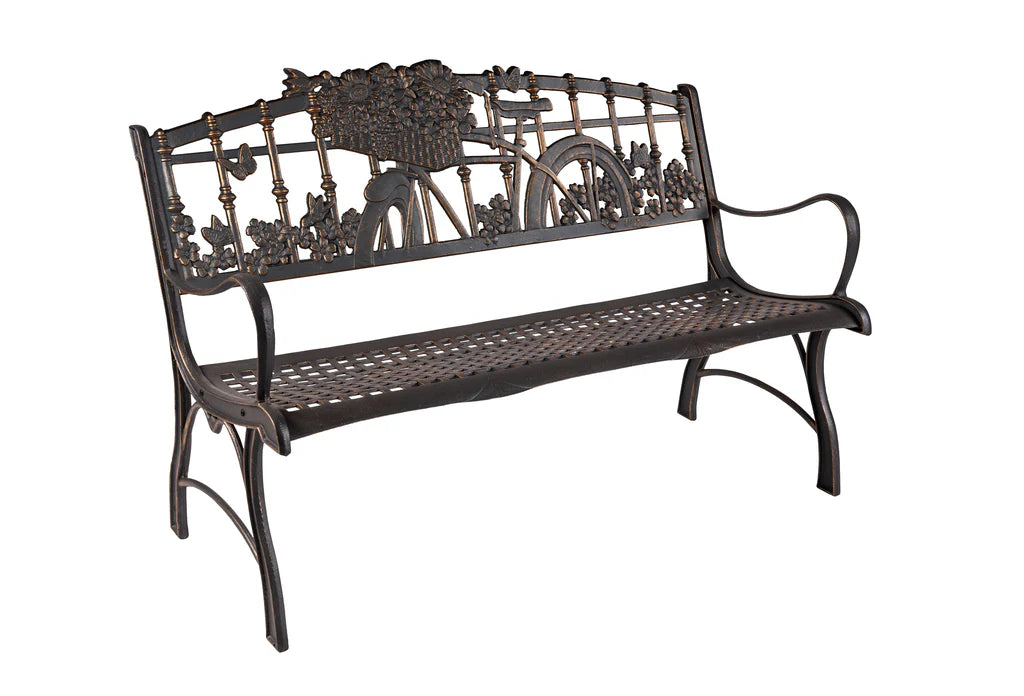 Premium Outdoor Bicycle Bench - Durable Bike Storage & Patio Seating - Perfect for Garage, Backyard, and Garden Organization