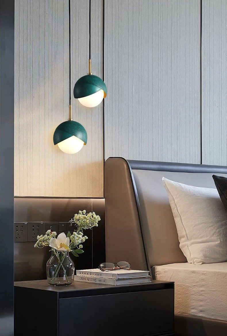 Elegant Earring Pendant Light - Modern Hanging Chandelier for Bedroom, Dining Room & Living Room Decor - Dimmable LED Lighting Fixture for Home & Office