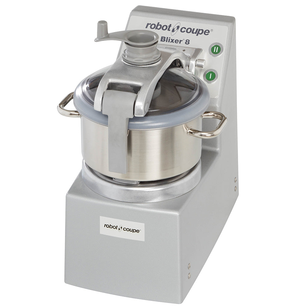 Robot Coupe BLIXER8 Two Speed 8.5 Qt Commercial Food Processor - 3 HP 240V for High Volume Food Prep in Restaurants & Catering