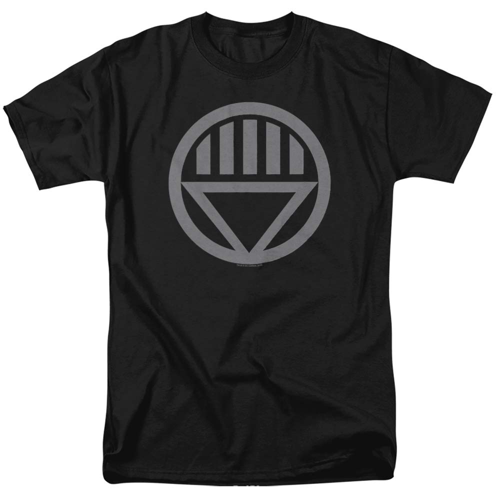 Green Lantern Grey Emblem Unisex T-Shirt for Men & Women | Superhero Graphic Tee for Comic Fans, Casual Wear & Cosplay