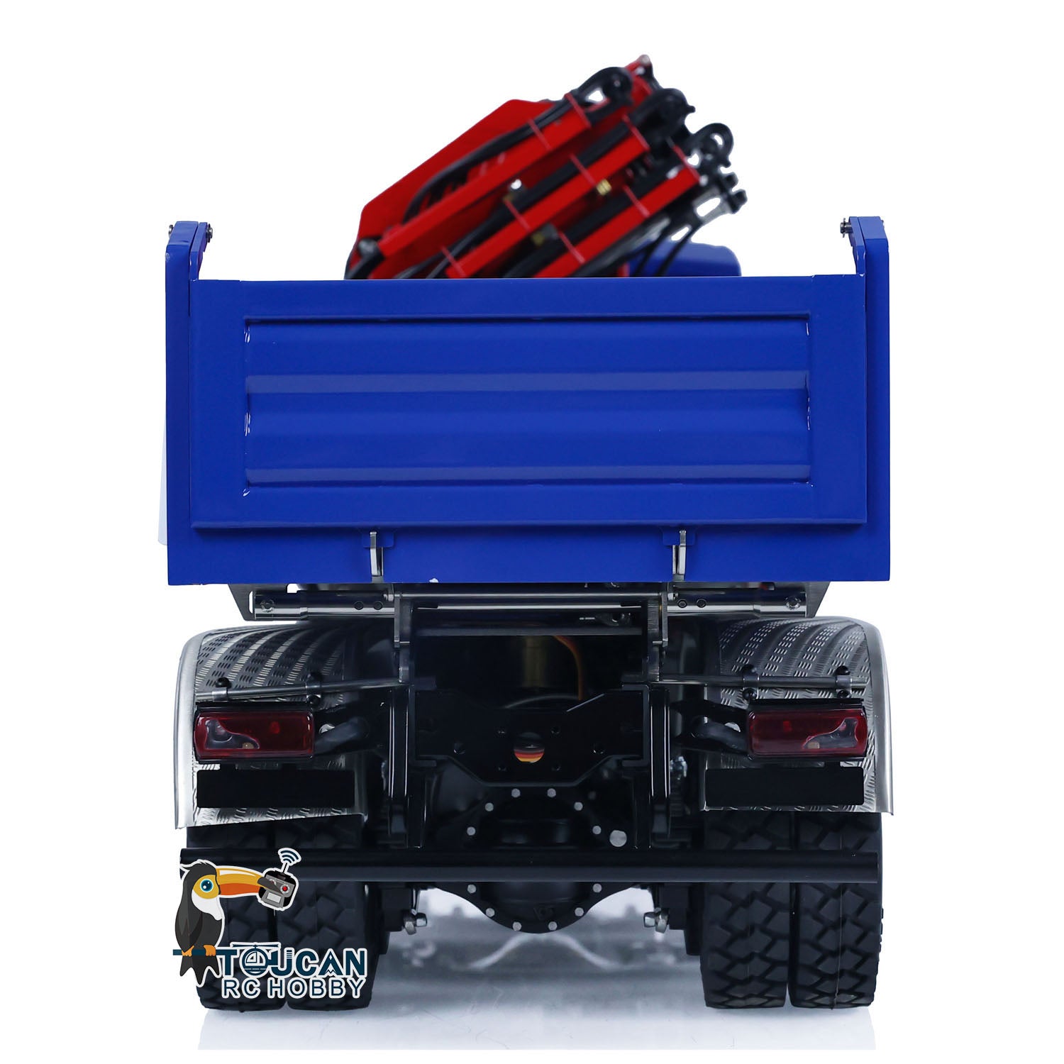 1/14 LESU 8X8 RC Hydraulic Crane Dump Truck - Remote Control Construction Vehicle with Ready-to-Run Tipper & Painted Body - DIY Hobby Model for Kids & Adults - Perfect for Construction Play, Collecting & STEM Learning