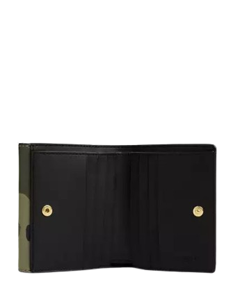 Coach Eliza Small Wallet for Women - Genuine Leather Compact Card Holder - Perfect for Everyday Use, Travel & Gifting