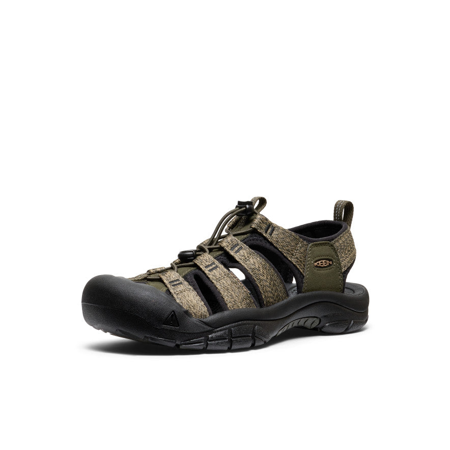 **Men's Newport H2 Sandal - Comfortable Waterproof Hiking Sandals for Men | Forest Night/Black | Perfect for Outdoor Adventures, Beach & Travel**