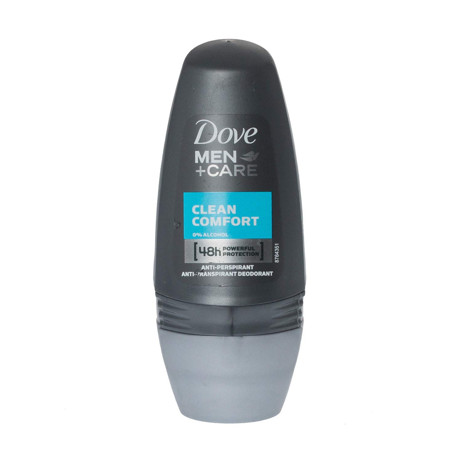 Dove Men+Care Clean Comfort Deodorant Roll-On for Men, 50ml - Fresh & Long-Lasting Protection for Daily Use at Work, Gym & Outdoor Activities
