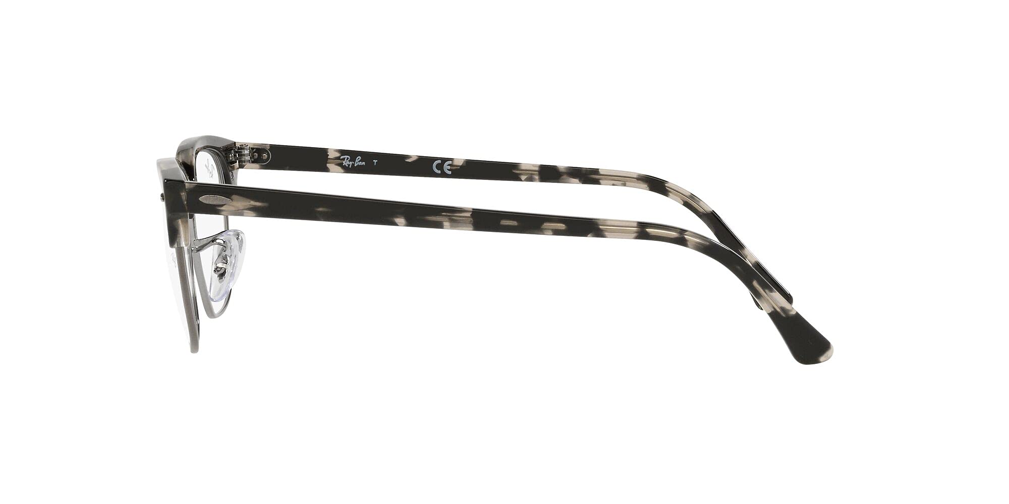 Ray-Ban Rx5154 Clubmaster Square Prescription Eyeglasses Frames - Classic Retro Style for Men & Women - Perfect for Reading, Office Work, and Fashion Accessories