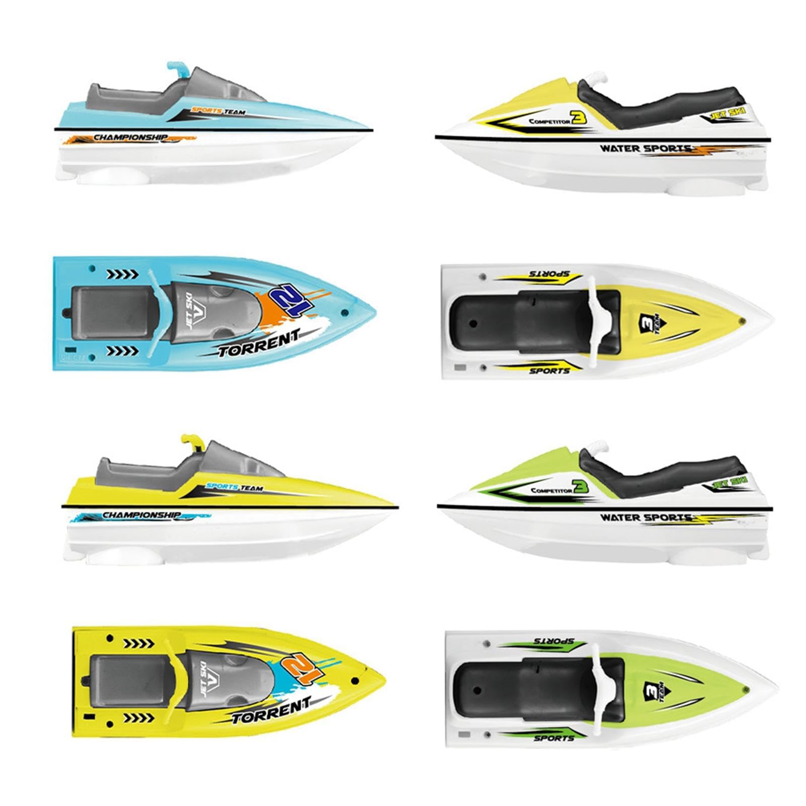 **MagiDeal Electric Speed Boat Toy for Kids - Remote Control Water Racing Boat, Fun Bath Toy & Pool Toy for Toddlers, Perfect Gift for Boys & Girls (Yellow) - Great for Bath Time, Pool Parties & Outdoor Water Play**