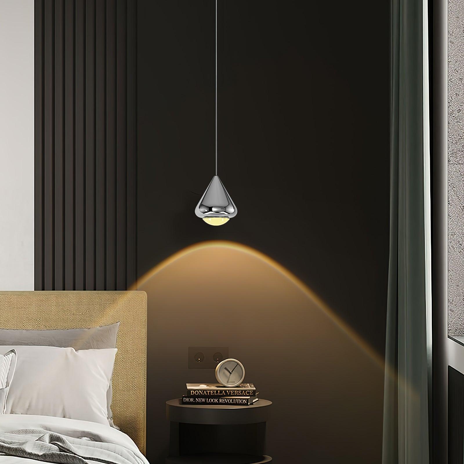 Apollo Pendant Light - Modern Hanging Chandelier for Kitchen Island, Dining Room & Bedroom Lighting - Industrial Vintage Ceiling Fixture with Edison Bulb