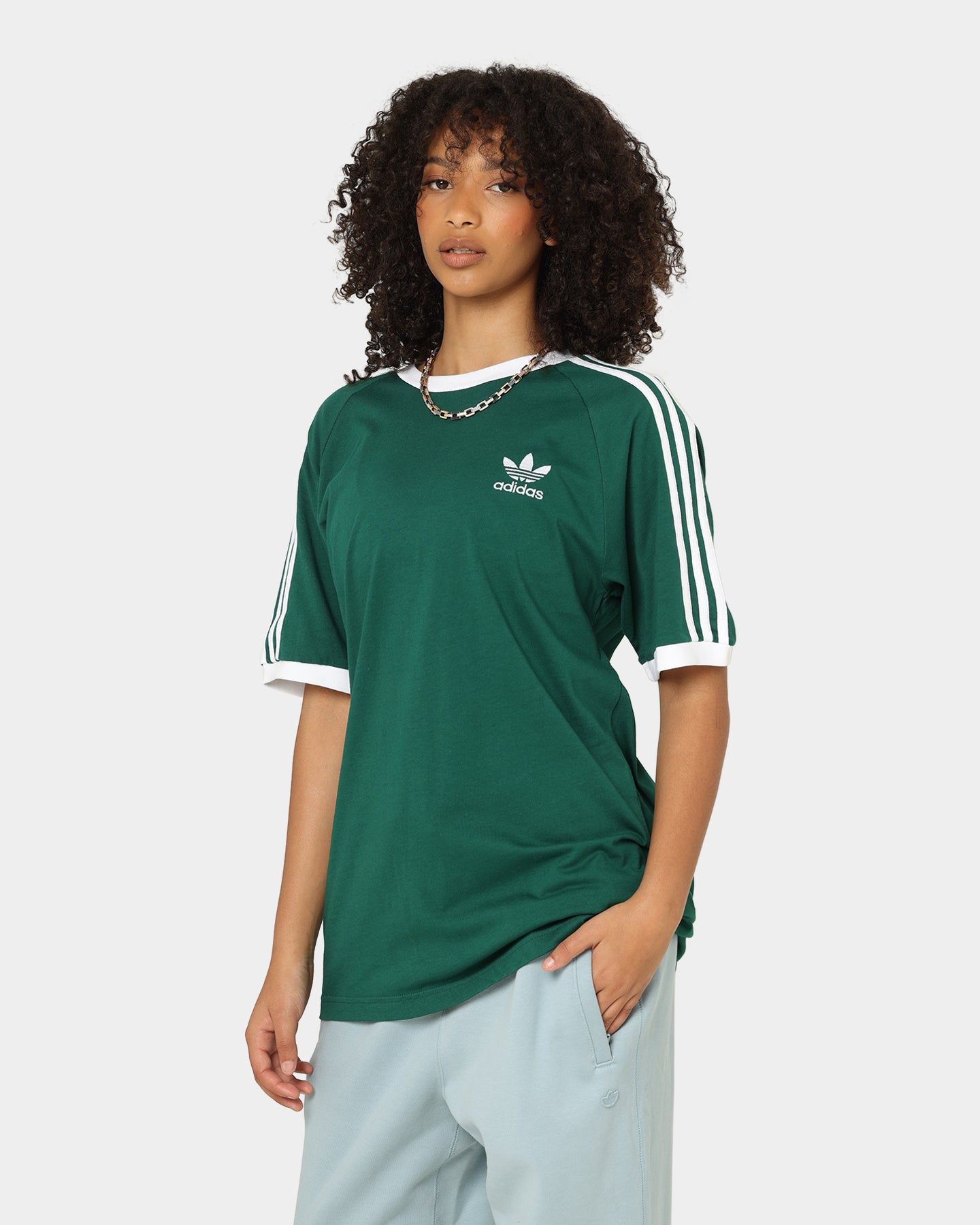 Adidas Adicolor Classic 3 Stripes T-Shirt for Men & Women | Casual Cotton Tee with Iconic Logo | Perfect for Gym, Streetwear & Everyday Outfits