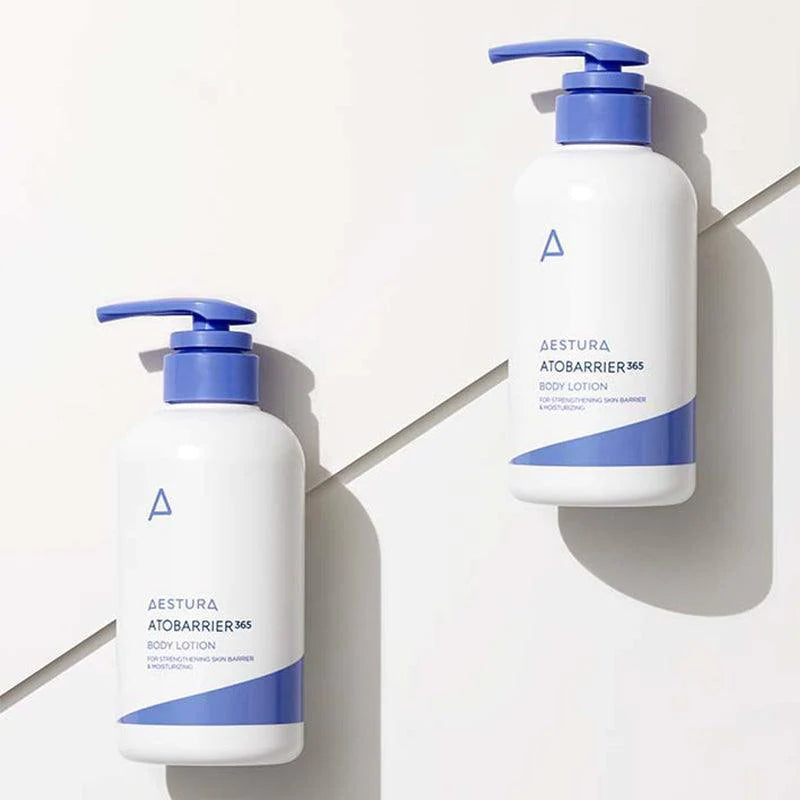 AESTURA Ato Barrier 365 Body Lotion 400ml - Intensive Moisturizing Cream for Dry & Sensitive Skin - Daily Hydration for Face & Body - Dermatologist Recommended Skincare