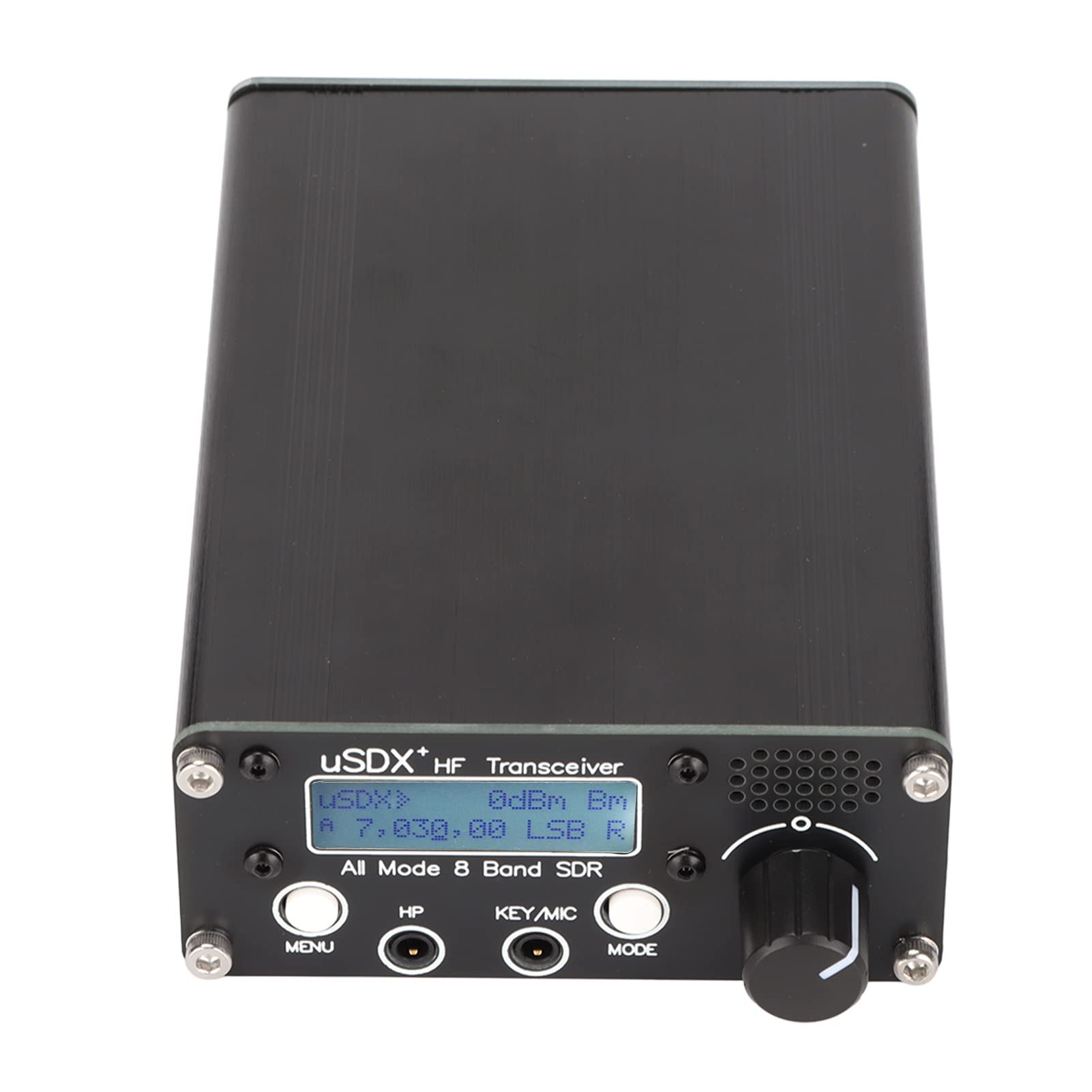 USDR USDX SDR Transceiver - 8 Band Full Mode HF SSB QRP Radio Transceiver for Amateur Radio, Signal Receiving & Emergency Communication | Portable Ham Radio for Field Operations, Camping & Disaster Preparedness